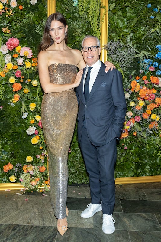 Karlie Kloss and Tommy Hilfiger