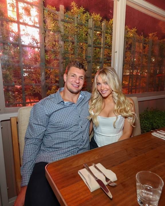 Rob Gronkowski and Camille Kostek