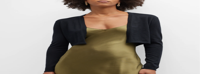 Neiman Marcus Cashmere Collection Superfine Cashmere Open-Front Shrug