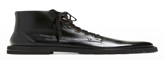 Stuart Weitzman Mila Lace-Up Combat Booties