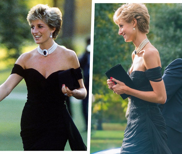 Princess Diana's Rare Moments In a Little Black Dress | Vogue