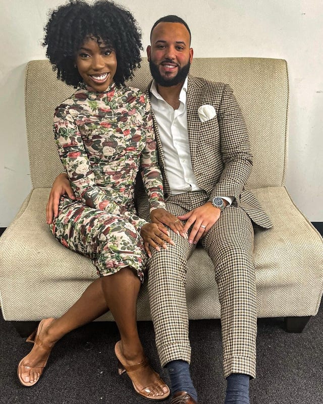 Briana Myles and Vincent Morales