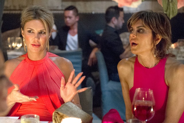 Brandi Glanille and Lisa Rinna on The Real Housewives of Beverly Hills