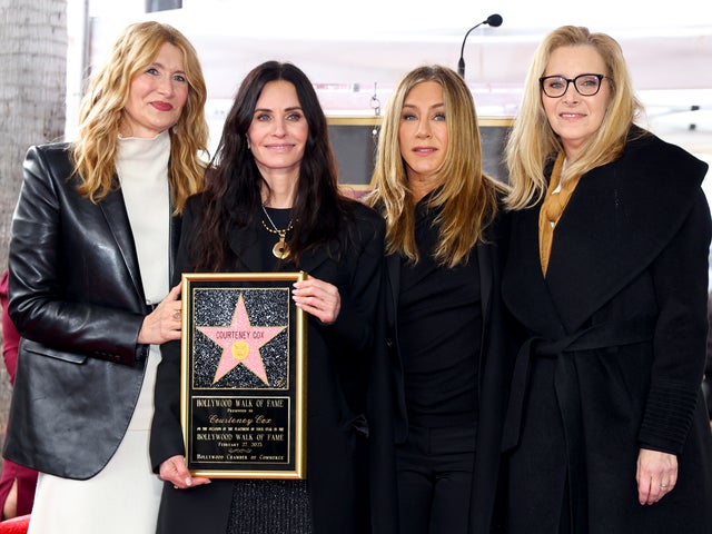 Courteney Cox, Jennifer Aniston, Laura Dern and Lisa Kudrow