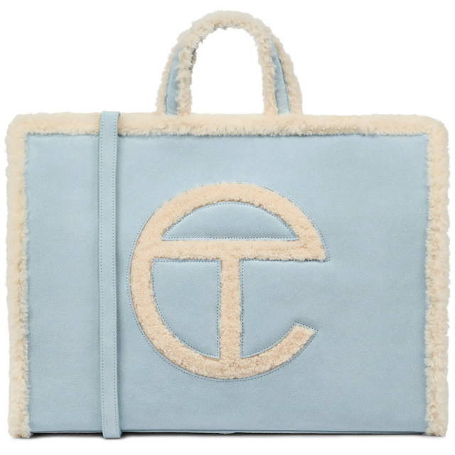Telfar x UGG Medium Shopping Bag Medium Denim in Cotton with