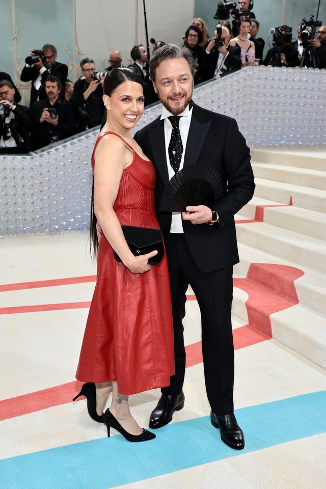 Lisa Liberati and James McAvoy
