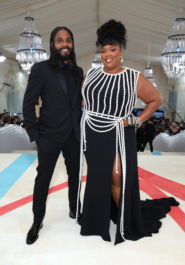 Myke Wright and Lizzo