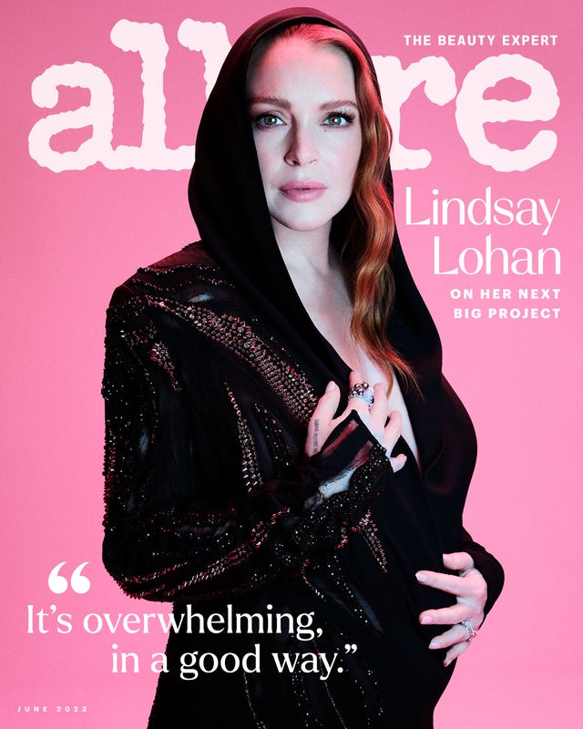 Lindsay Lohan on the Cover of Allure 