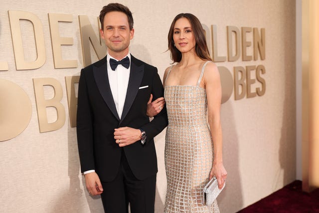 Patrick J. Adams and Troian Bellisario