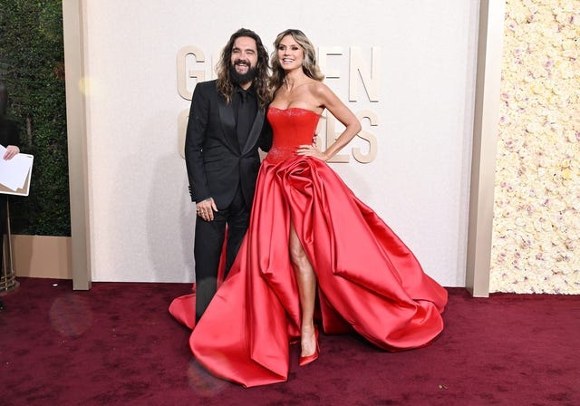 Tom Kaulitz and Heidi Klum