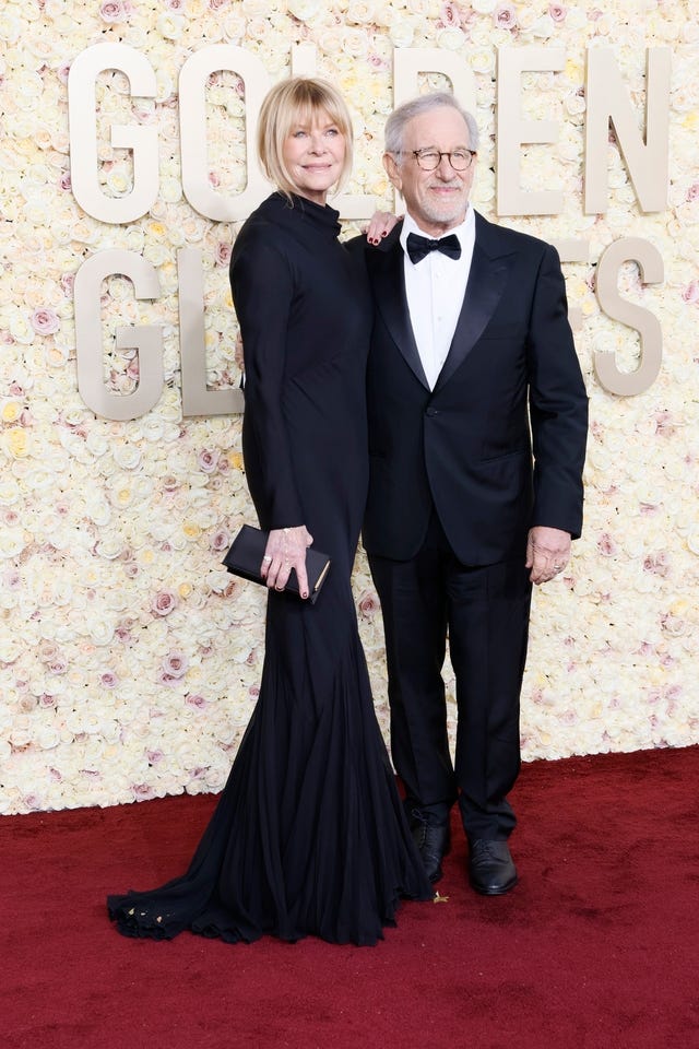 Kate Capshaw and Steven Spielberg