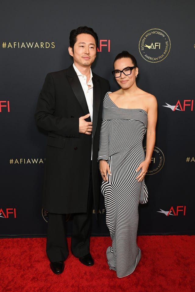 Steven Yeun and Ali Wong