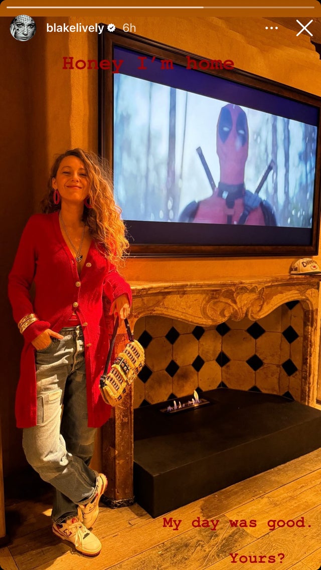 Cerita ig Blake Lively Deadpool