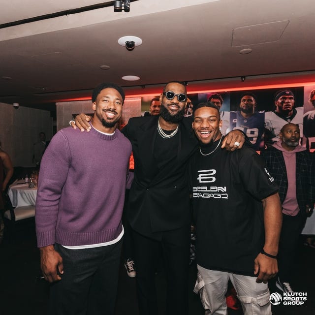 Myles Garrett, LeBron James and Bijan Robinson