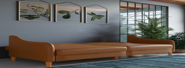 Jasper Coil Futon Convertible Sofa