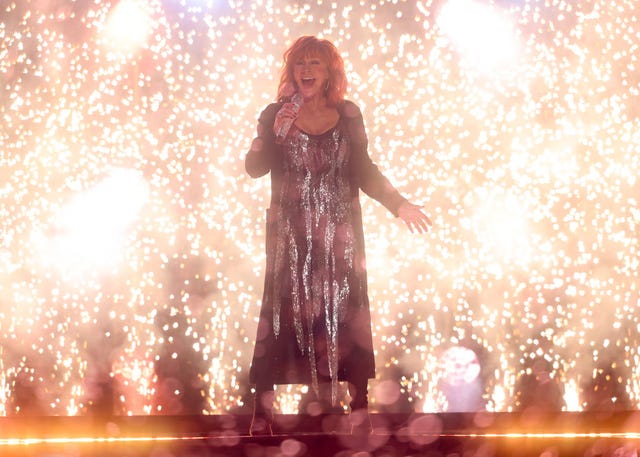 Reba McEntire performs onstage at the 59th Academy of Country Music Awards from Ford Center at The Star on May 16, 2024 in Frisco, Texas.