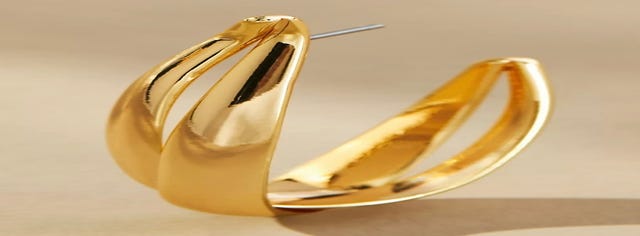 Chunky Layered Hoop Earrings