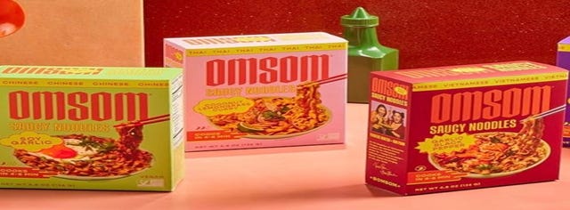Omsom Saucy Premium Noodle Variety Pack 