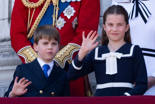 Prince Louis and Princess Charlotte