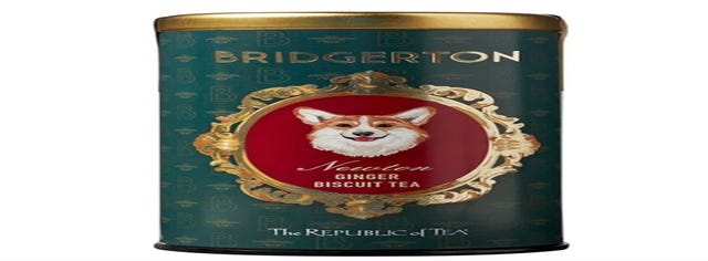 The Republic of Tea 'Bridgerton' Newton Ginger Biscuit Tea, Caffeine-Free