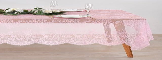 Fanqisi Ivory Lace Tablecloth