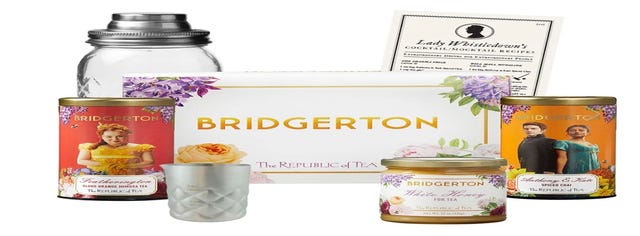Bridgerton Tea Cocktail-Mocktail Set with Cocktail Shaker