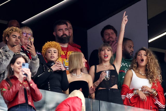 Taylor Swift at the Super Bowl