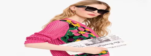 Kate Spade Glitzy Ritzy Newspaper Clutch