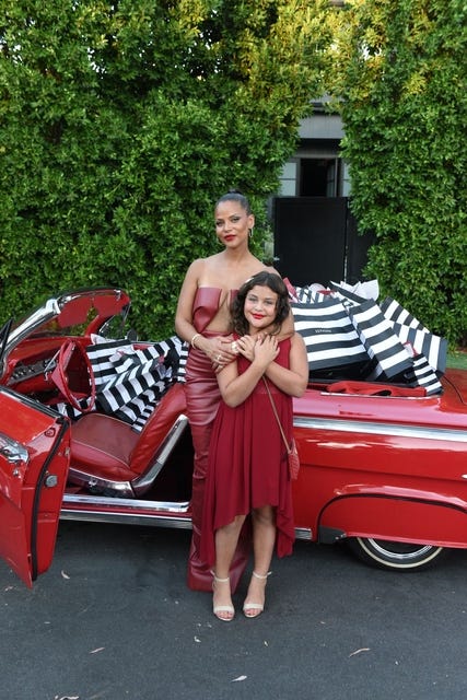 Denise Vasi and Lennox Mae Mandler