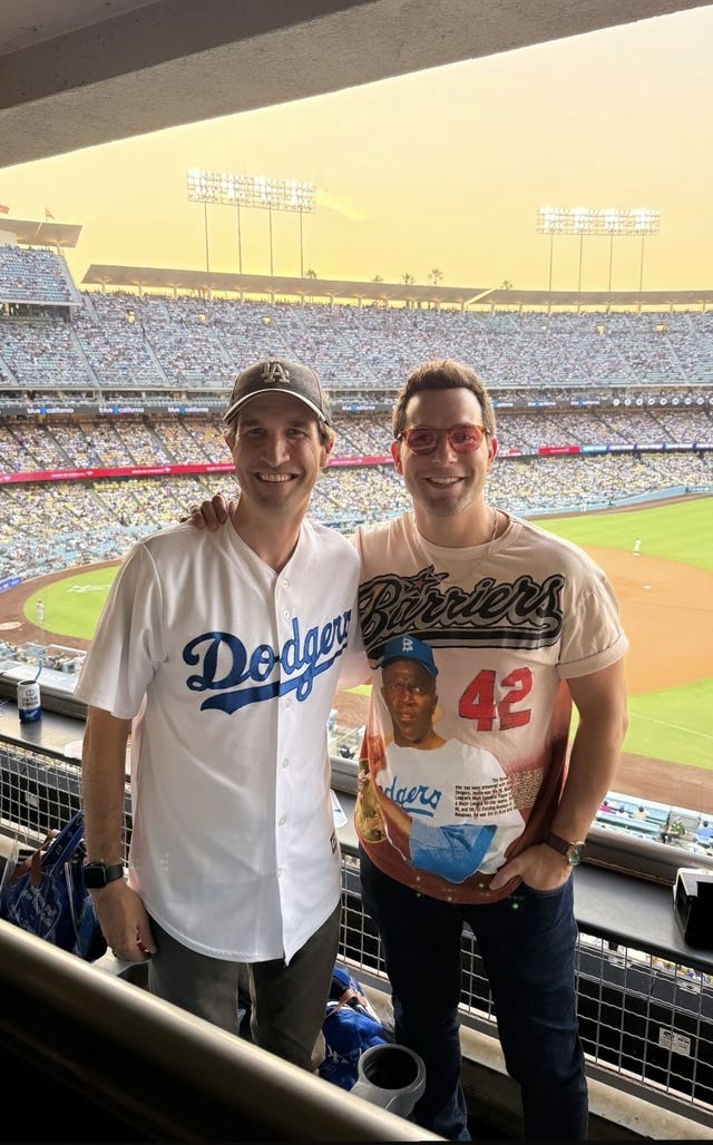 Matt Reis and Skylar Astin