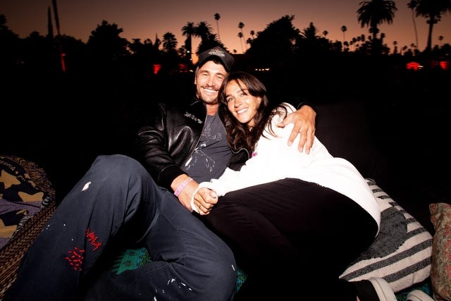 James Franco and Izabel Pakzad
