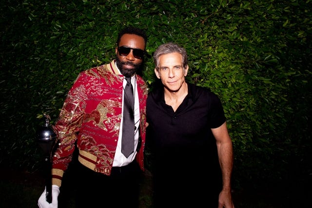 Tramell Tillman and Ben Stiller