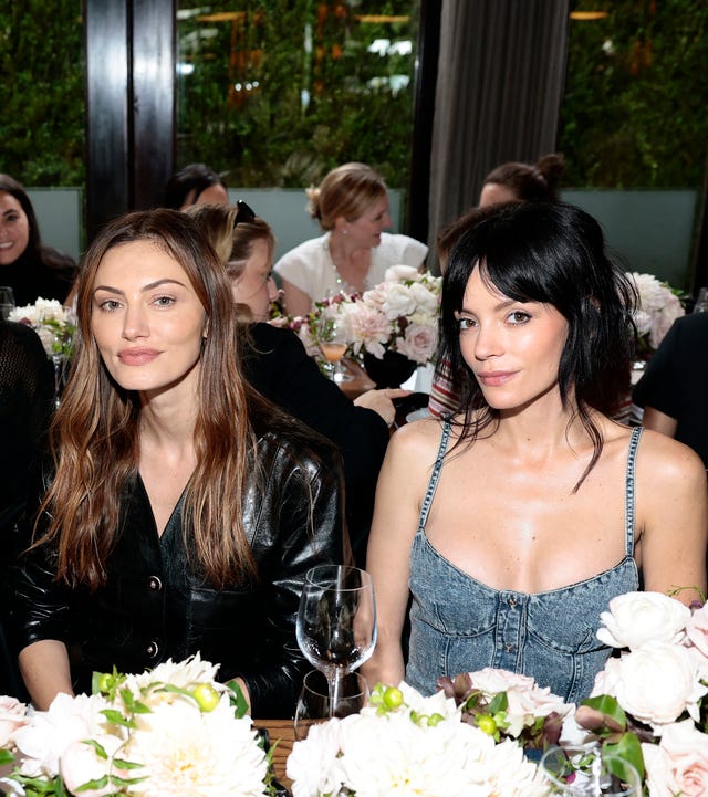 Phoebe Tonkin and Lily Allen