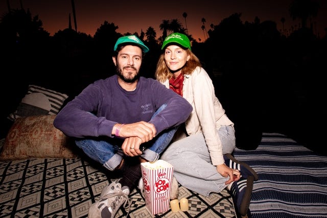 Adam Brody and Leighton Meester