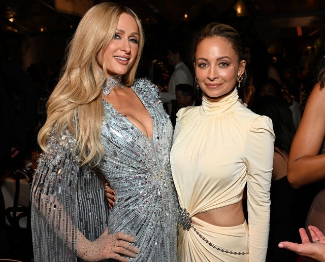Paris Hilton and Nicole Richie