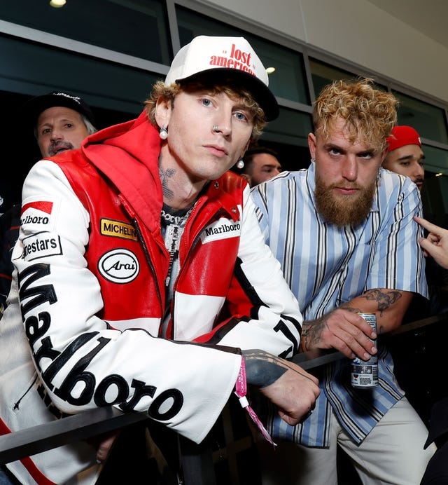 Machine Gun Kelly and Jake Paul