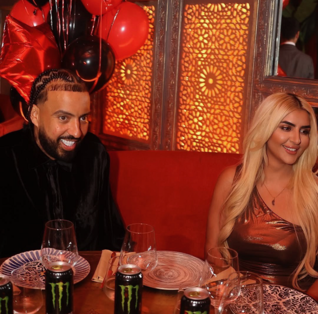 French Montana and Sheikha Mahra