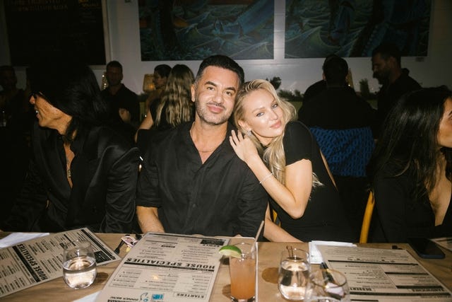 Ali Kavoussi and Candice Swanepoel 