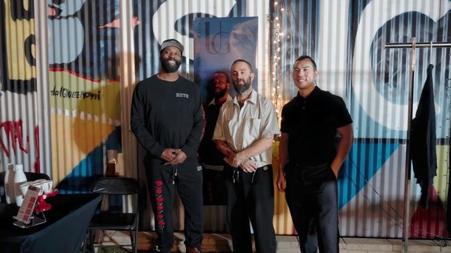 Baron Davis, Jeffrey Sebelia, and Andrew Park