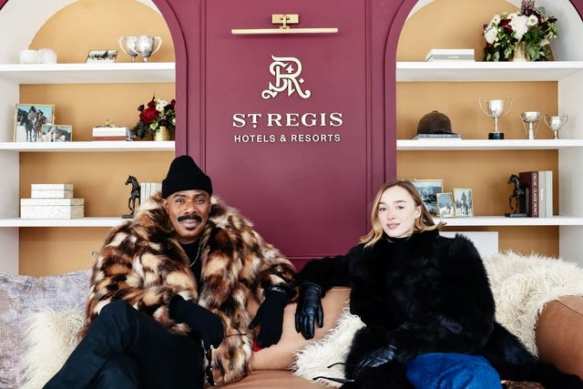 Colman Domingo and Phoebe Dyvenor