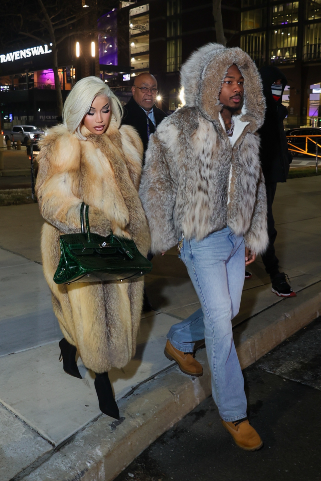 Cardi B and Stefon Diggs