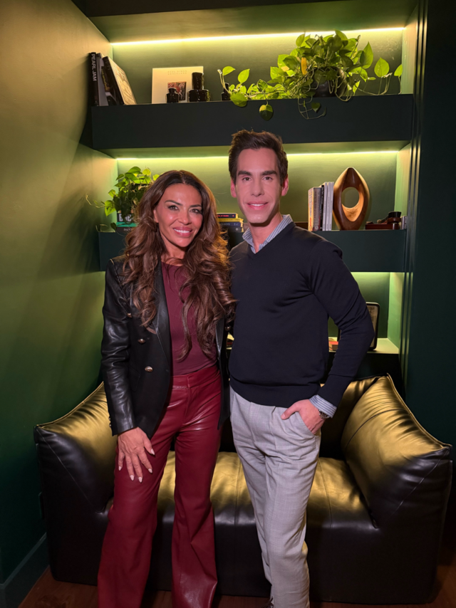 Dolores Cantania and Adam Cohen-Aslatei