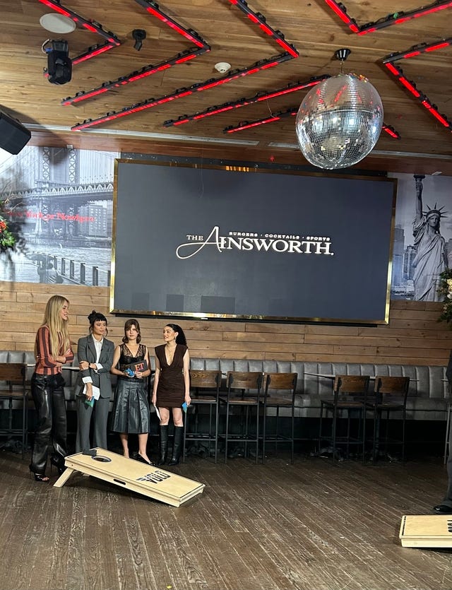 Grace Van Patten, Sonia Mena, Catherine Missal, and Alicia Crowder