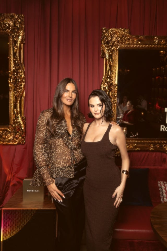 Tezza Barton and Selena Gomez