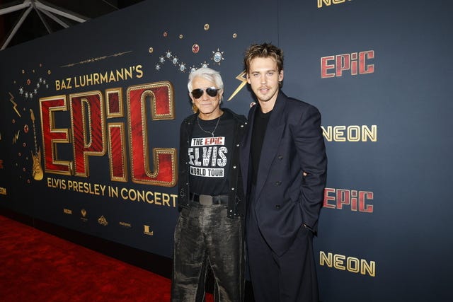 Baz Luhrmann and Austin Butler