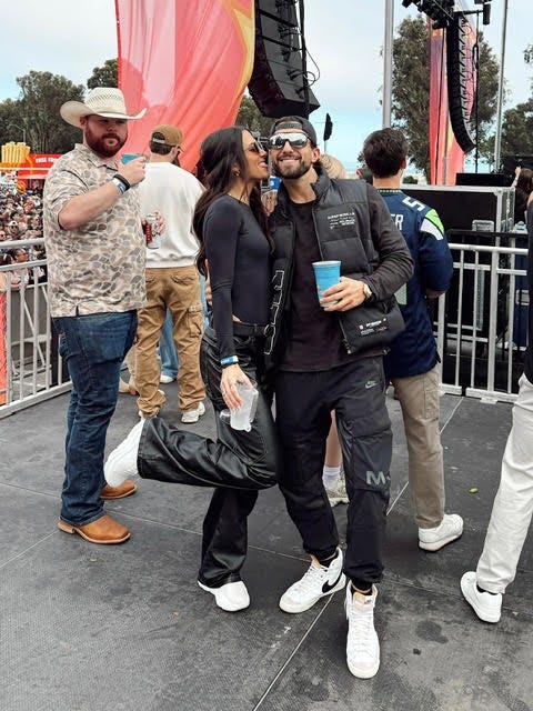 Kathryn Hurley and Jason Tartick