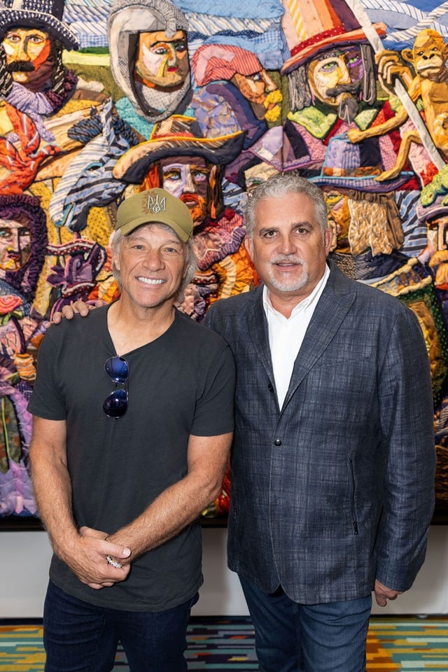 Jon Bon Jovi and Nick Korniloff