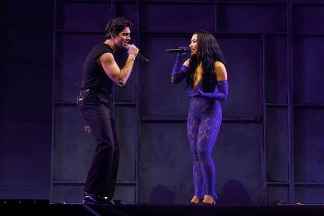Joe Jonas and Demi Lovato