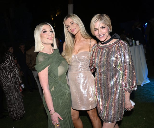 Tori Spelling, Joanna Krupa, and Selma Blair