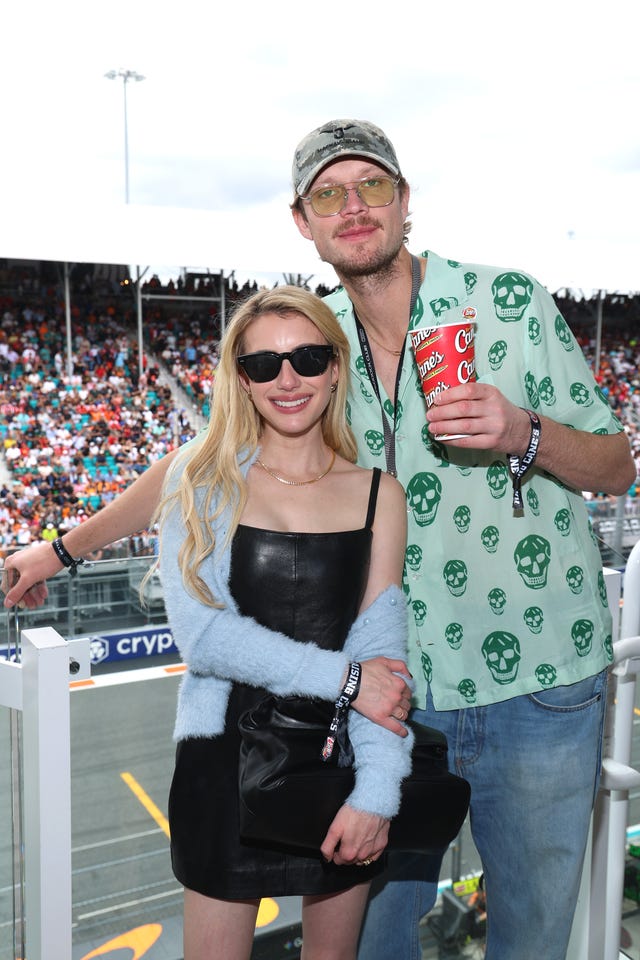 Emma Roberts and Cody John